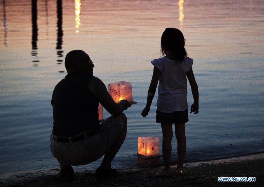 U.S.-MARYLAND-WATER LANTERN FESTIVAL