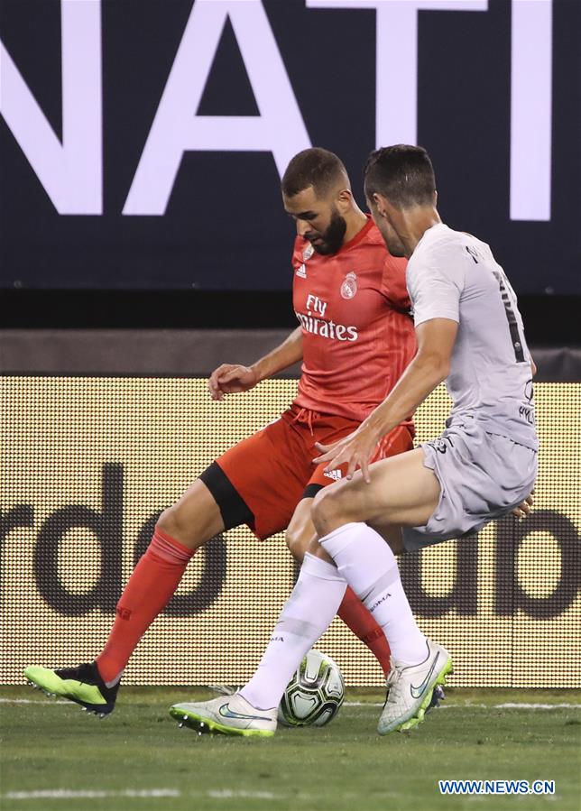 (SP)U.S.-EAST RUTHERFORD-INTERNATIONAL CHAMPIONS CUP-REAL MADRID VS ROMA