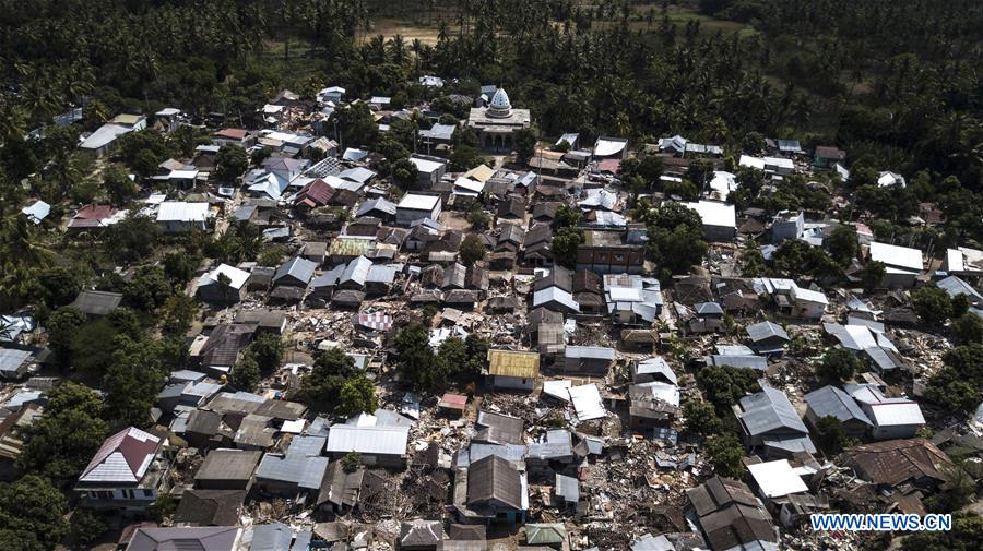 INDONESIA-LOMBOK ISLAND-EARTHQUAKE-AFTERMATH