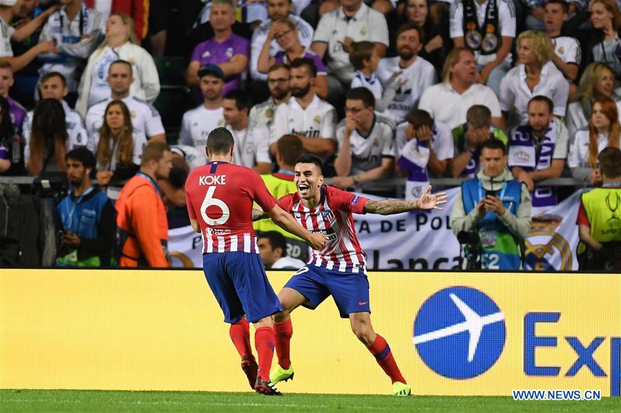 (SP)ESTONIA-TALLINN-UEFA SUPER CUP-ATLETICO MADRID VS REAL MADRID