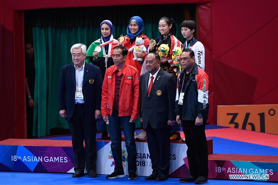 (SP)INDONESIA-JAKARTA-ASIAN GAMES-TAEKWONDO