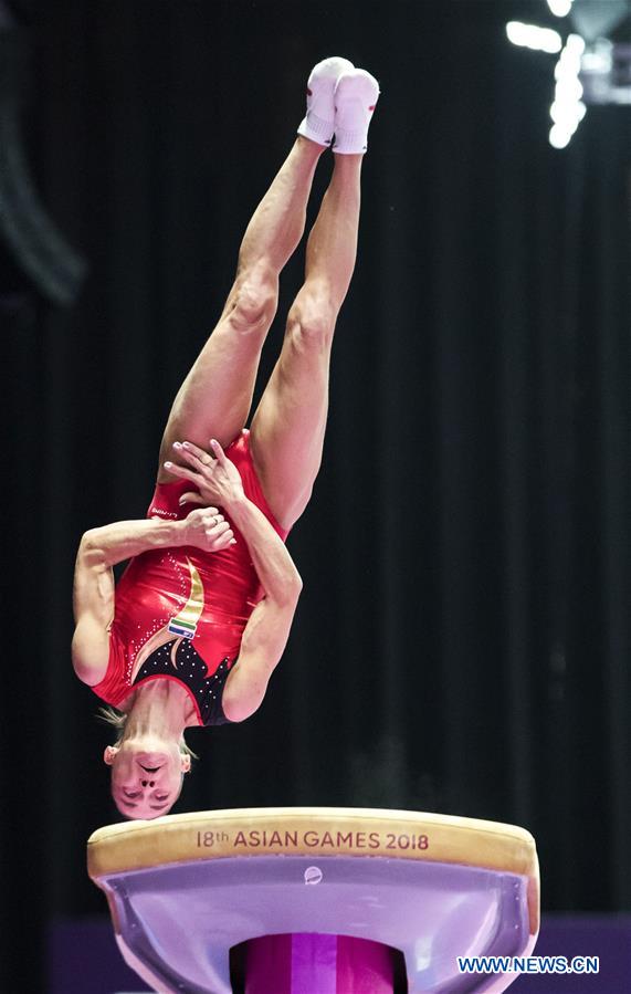 (SP)INDONESIA-JAKARTA-ASIAN GAMES-ARTISTIC GYMNASTICS