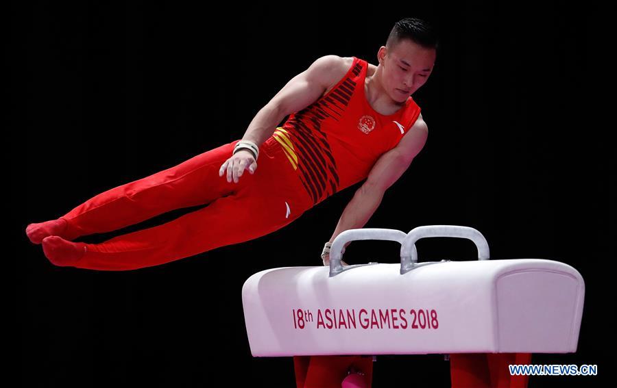 (SP)INDONESIA-JAKARTA-ASIAN GAMES-ARTISTIC GYMNASTICS