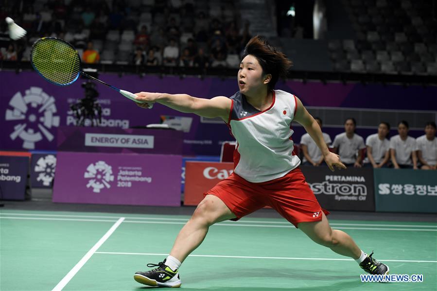 (SP)INDONESIA-JAKARTA-ASIAN GAMES-BADMINTON-WOMEN'S TEAM FINAL