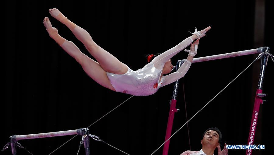 (SP)INDONESIA-JAKARTA-ASIAN GAMES-ARTISTIC GYMNASTICS