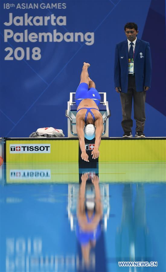 (SP)INDONESIA-JAKARTA-ASIAN GAMES-SWIMMING