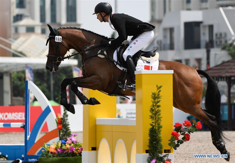 (SP)INDONESIA-PALEMBANG-ASIAN GAMES 2018-EQUESTRIAN-EVENTING INDIVIDUAL