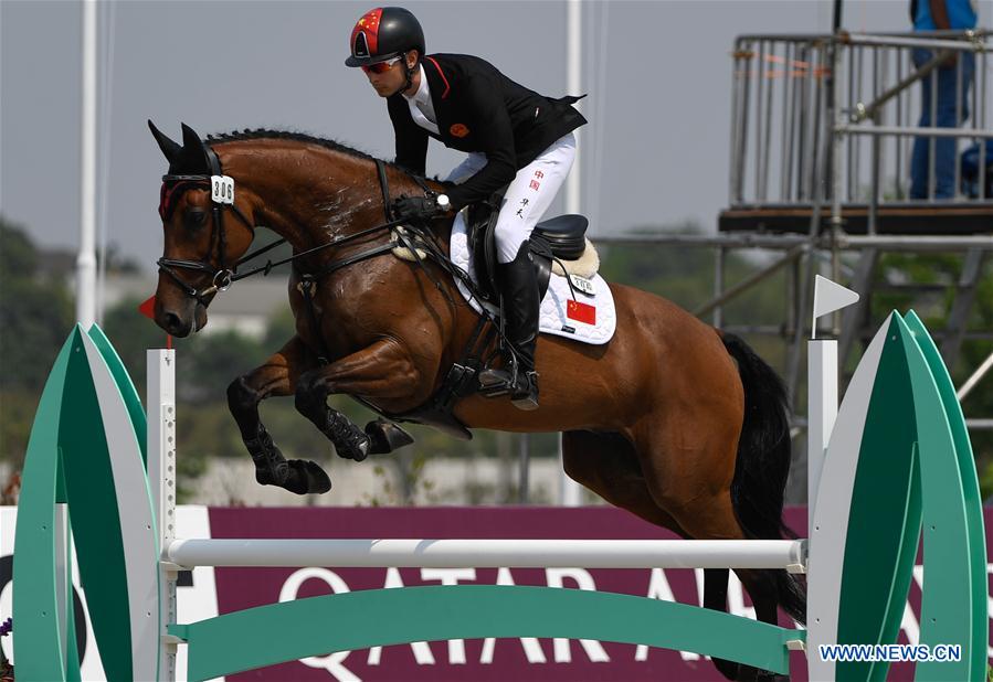 (SP)INDONESIA-PALEMBANG-ASIAN GAMES 2018-EQUESTRIAN-EVENTING INDIVIDUAL