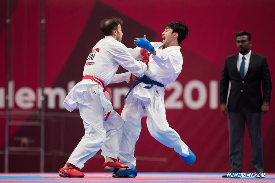 (SP)INDONESIA-JAKARTA-ASIAN GAMES-KARATE-MEN'S 75KG