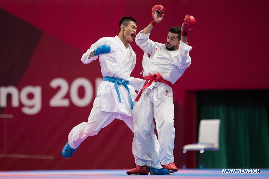 (SP)INDONESIA-JAKARTA-ASIAN GAMES-KARATE-MEN'S -84KG