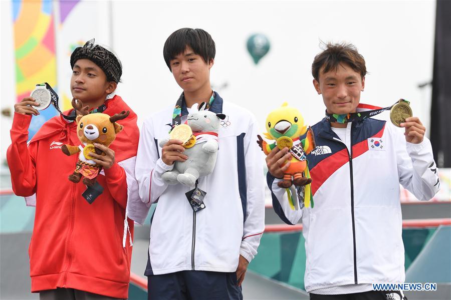 (SP)INDONESIA-PALEMBANG-ASIAN GAMES-SKATEBOARD