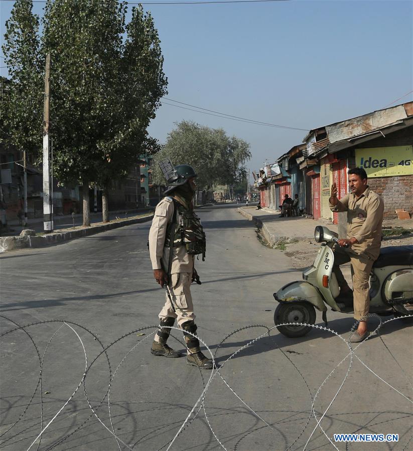 INDIAN-CONTROLLED KASHMIR-SRINAGAR-SHUTDOWN-RESTRICTIONS