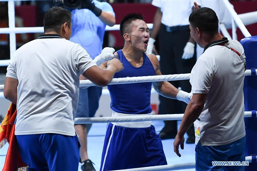 (SP)INDONESIA-JAKARTA-ASIAN GAMES-BOXING