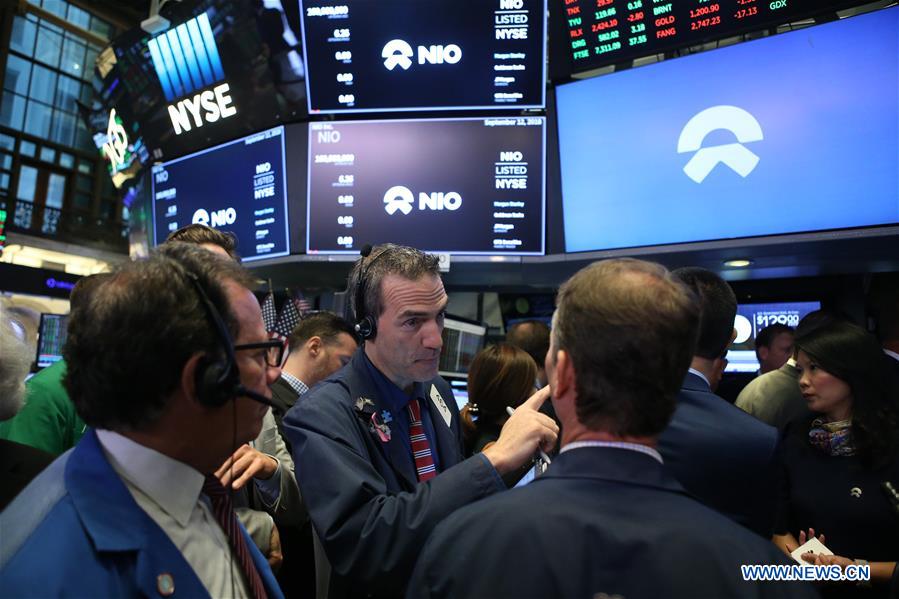 U.S.-NEW YORK-NYSE-NIO-IPO