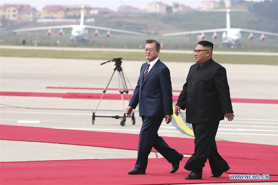 DPRK-SOUTH KOREAN PRESIDENT-ARRIVAL