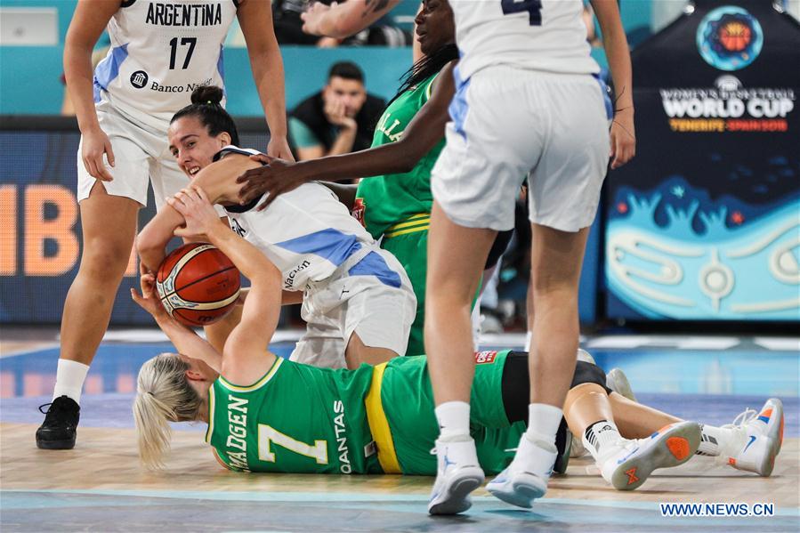 (SP)SPAIN-TENERIFE-FIBA WOMEN'S BASKETBALL WORLD CUP-AUS VS ARG