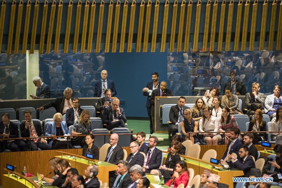 UN-73RD GENERAL ASSEMBLY-JACINDA ARDERN-BABY