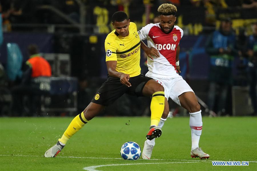 (SP)GERMANY-DORTMUND-FOOTBALL-UEFA CHAMPIONS LEAGUE-BORUSSIA DORTMUND VS AS MONACO