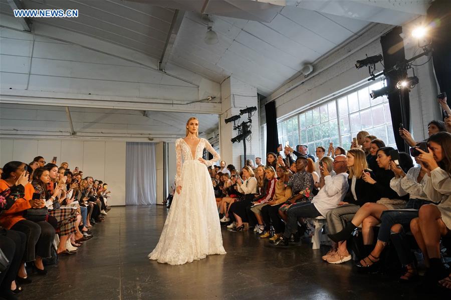 U.S.-NEW YORK-BRIDAL FASHION WEEK-BERTA