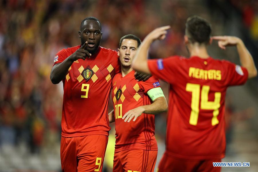 (SP)BELGIUM-BRUSSELS-SOCCER-UEFA NATIONS LEAGUE-BELGIUM VS SWITZERLAND