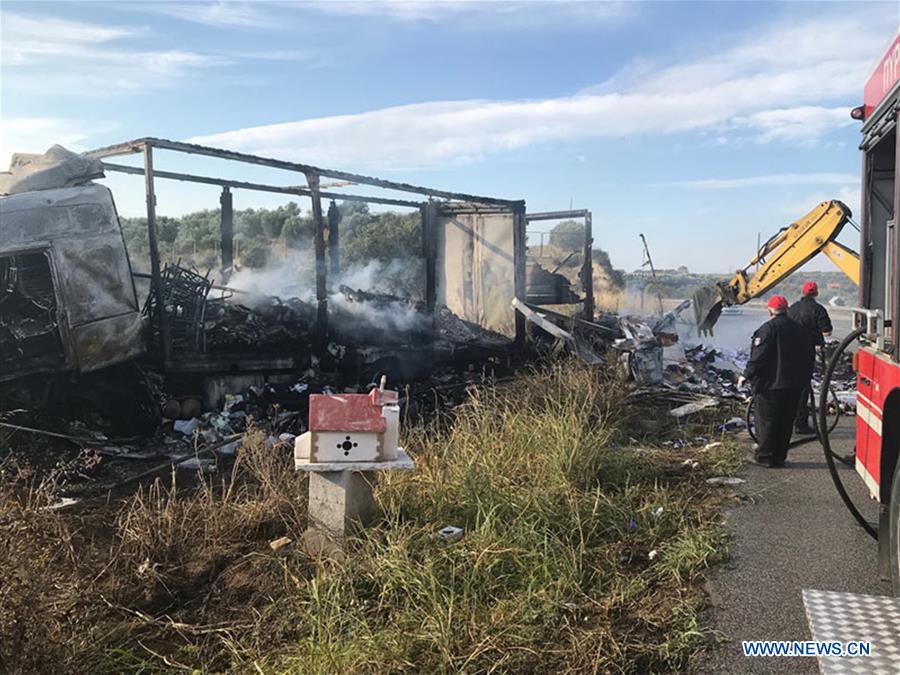 GREECE-KAVALA-ROAD ACCIDENT