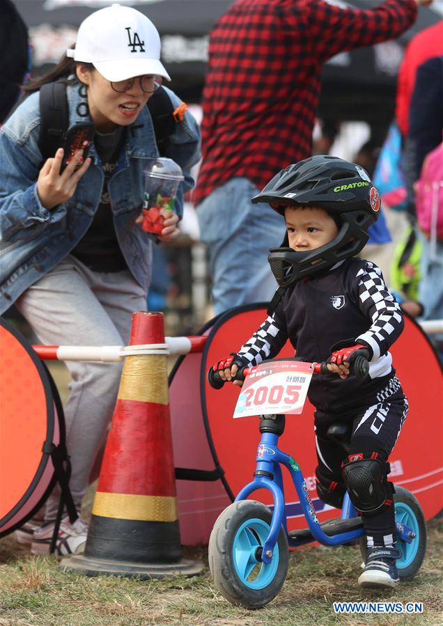 #CHINA-HEBEI-GU'AN-CHILDREN-PUSH BIKE CONTEST (CN)