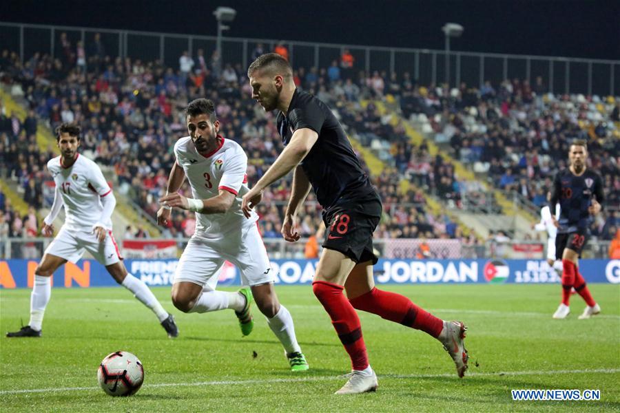 (SP) CROATIA-RIJEKA-SOCCER-FRIENDLY-CROATIA VS JORDAN