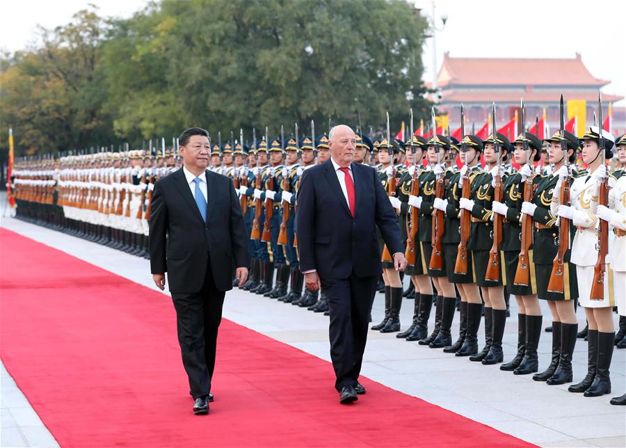 CHINA-BEIJING-XI JINPING-NORWAY KING-TALKS (CN)