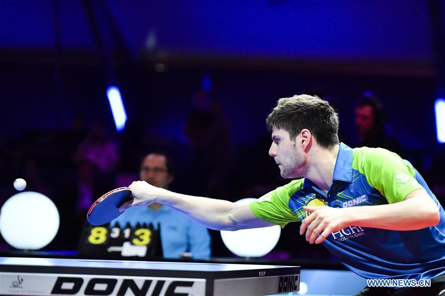 (SP)FRANCE-CHESSY-2018 ITTF MEN'S WORLD CUP-BRONZE MEDAL MATCH