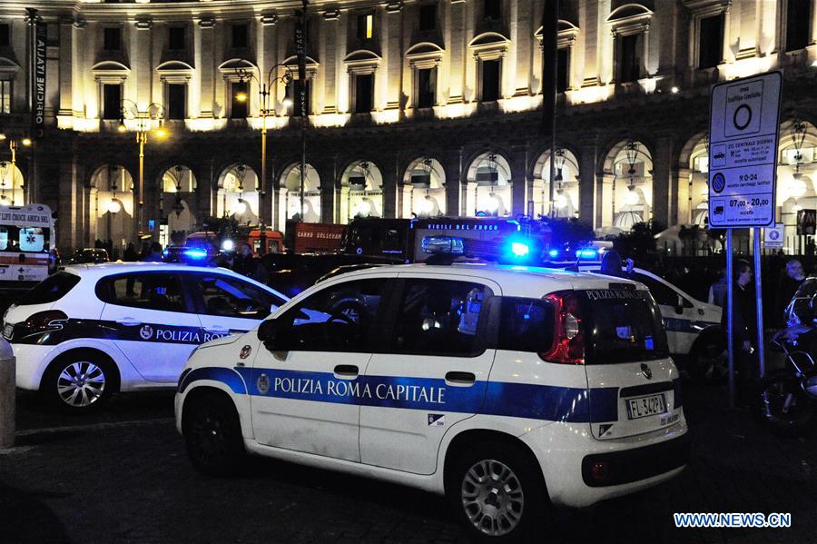 ITALY-ROME-METRO-ESCALATOR-COLLAPSE