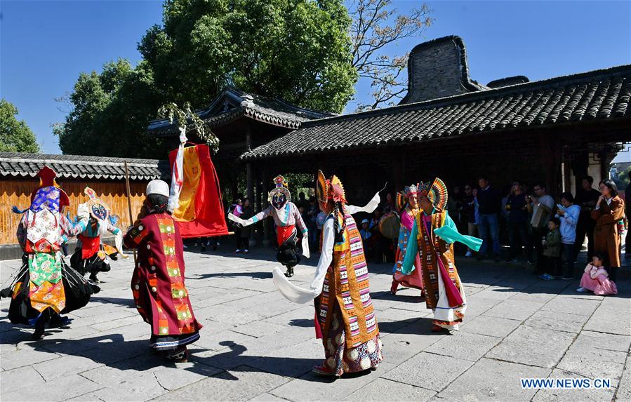 CHINA-ZHEJIANG-WUZHEN-TIBETAN OPERA (CN)