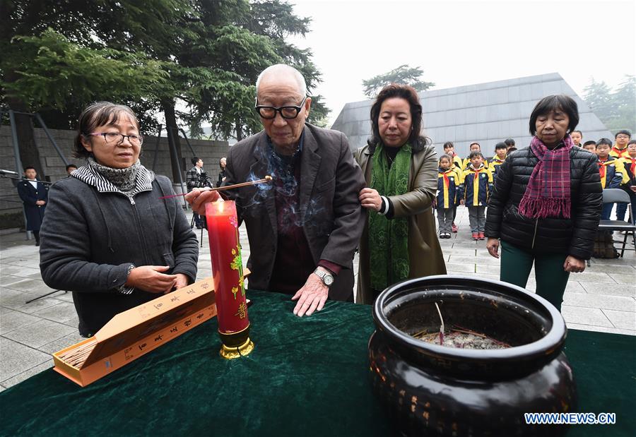 CHINA-NANJING MASSACRE VICTIMS-COMMEMORATION ACTIVITIES (CN)