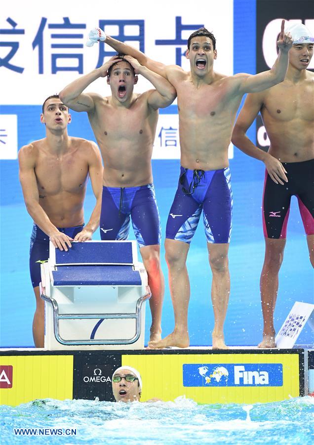 (SP)CHINA-HANGZHOU-SWIMMING-FINA-WORLD CHAMPIONSHIPS 25M-DAY 4(CN)