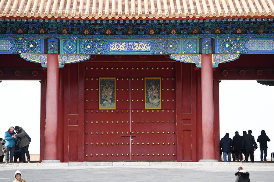 (InPalaceMuseum) CHINA-BEIJING-PALACE MUSEUM-SPRING FESTIVAL CELEBRATION (CN)