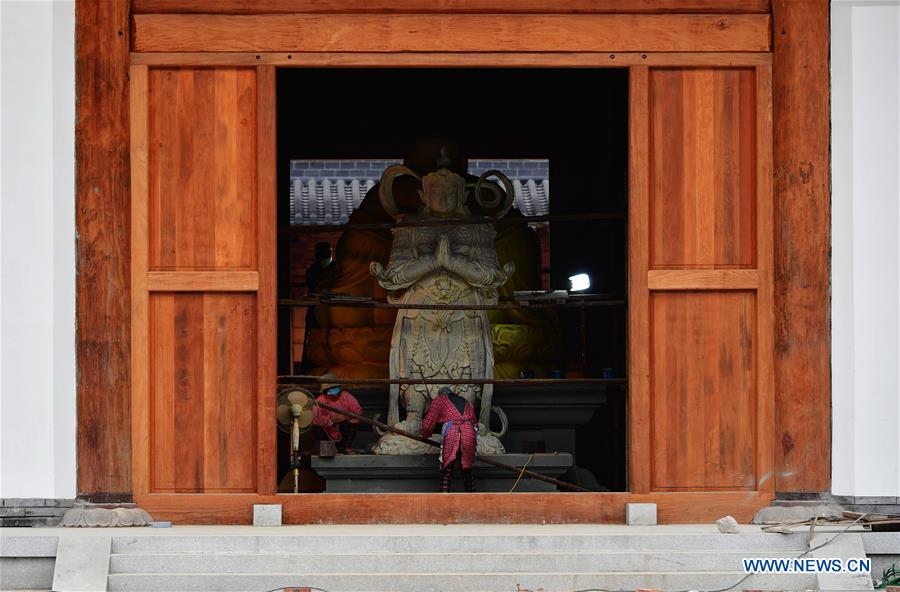 CHINA-FUJIAN-WANFU TEMPLE-RECONSTRUCTION (CN)