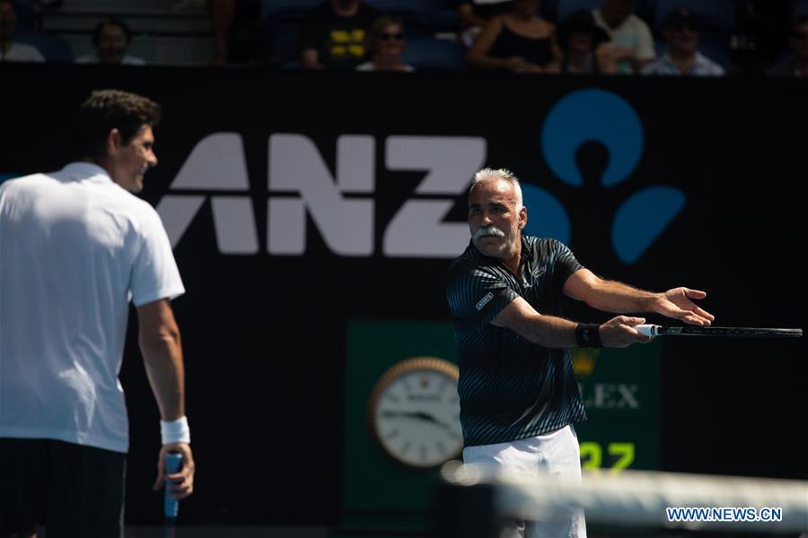 (SP)AUSTRALIA-MELBOURNE-TENNIS-AUSTRALIAN OPEN-MEN'S LEGENDS DOUBLES