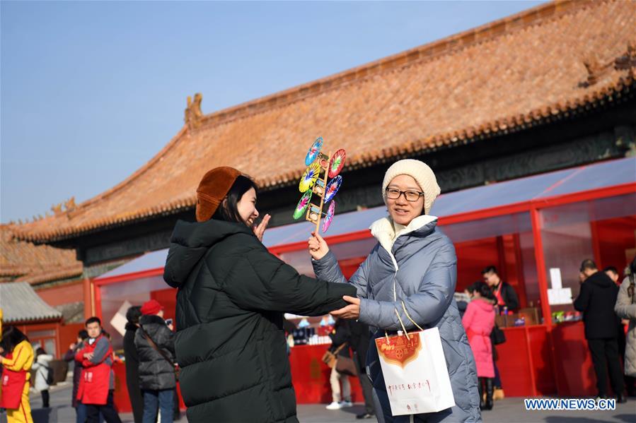 CHINA-BEIJING-THE FORBIDDEN CITY-SPRING FESTIVAL CELEBRATION-FAIR (CN)