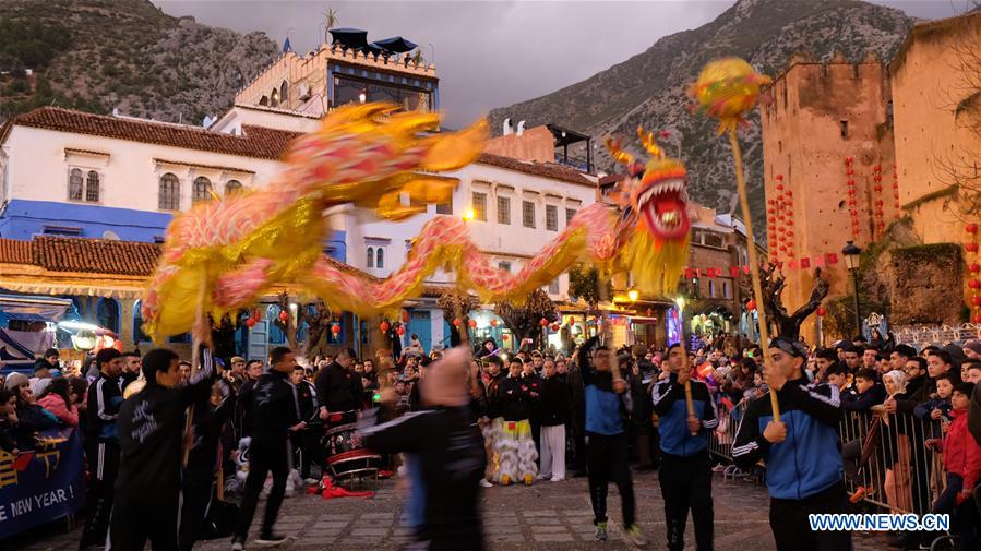 MOROCCO-CHEFCHAOUEN-SPRING FESTIVAL