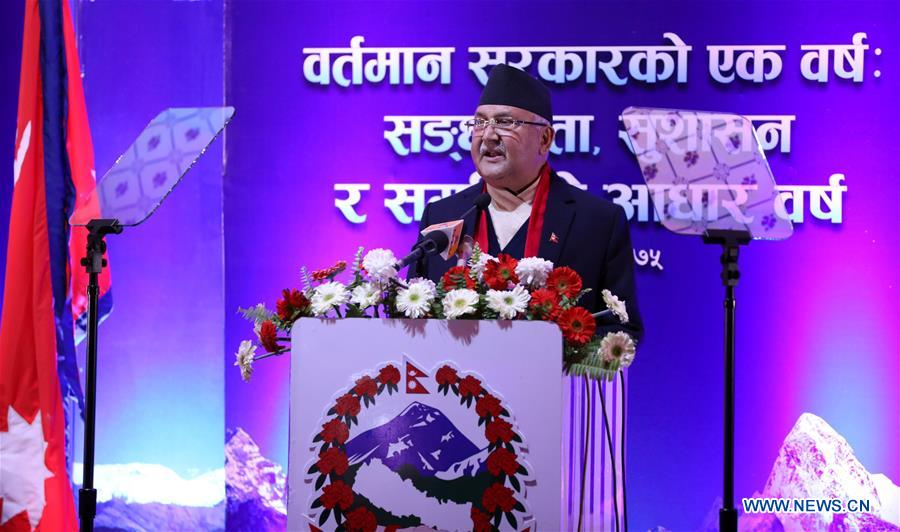 NEPAL-KATHMANDU-PRIME MINISTER-ADDRESS