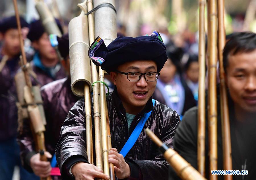 CHINA-GUANGXI-RONGSHUI-HUNDRED-BIRD DRESS-FESTIVAL (CN)