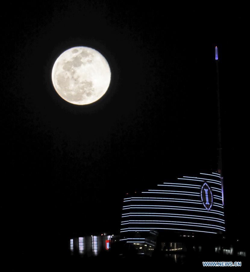 U.S.-LOS ANGELES-FULL MOON 