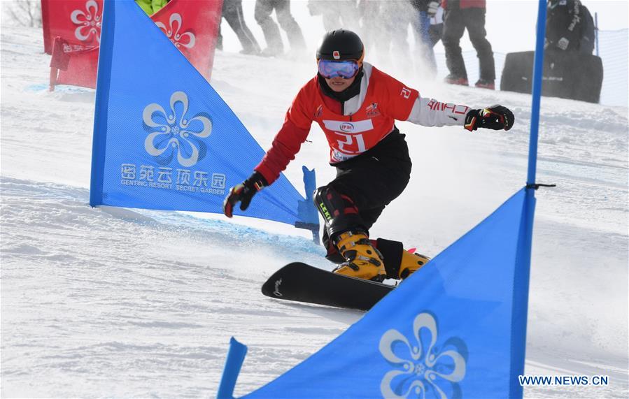 (SP)CHINA-HEBEI-ZHANGJIAKOU-FIS SNOWBOARD-PARALLEL SLALOM(CN)