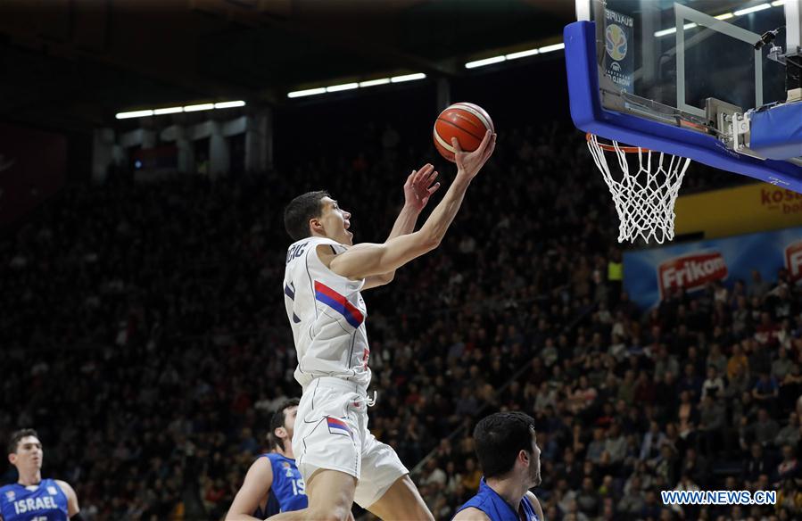 (SP)SERBIA-BELGRADE-BASKETBALL-FIBA WORLD CUP 2019-QUALIFIER-SRB VS ISR