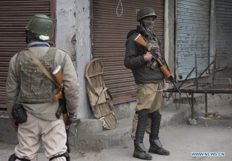 KASHMIR-SRINAGAR-SECURITY LOCKDOWN