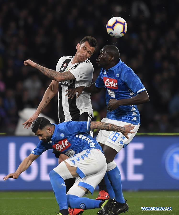 (SP)ITALY-NAPOLI-SOCCER-SERIE A-NAPOLI-JUVENTUS