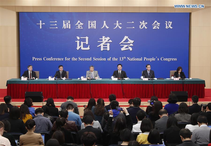 (TWO SESSIONS)CHINA-BEIJING-NPC-PRESS CONFERENCE (CN)