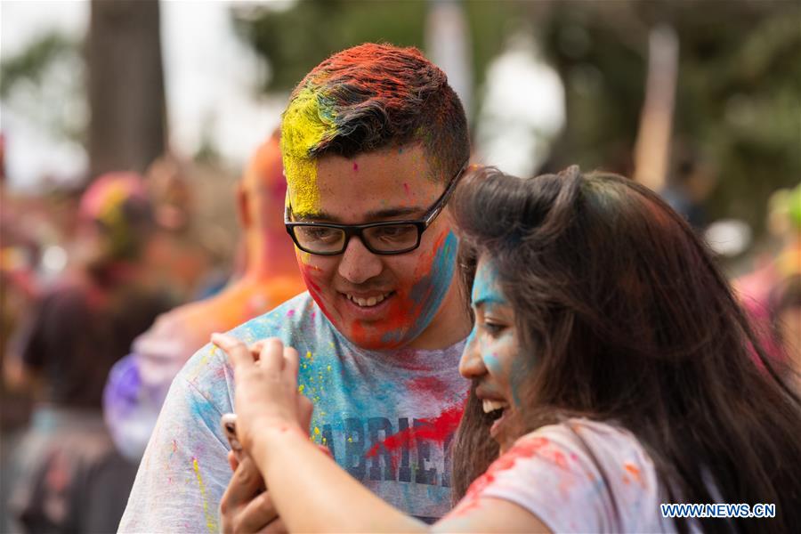 U.S.-LOS ANGELES-HOLI FESTIVAL