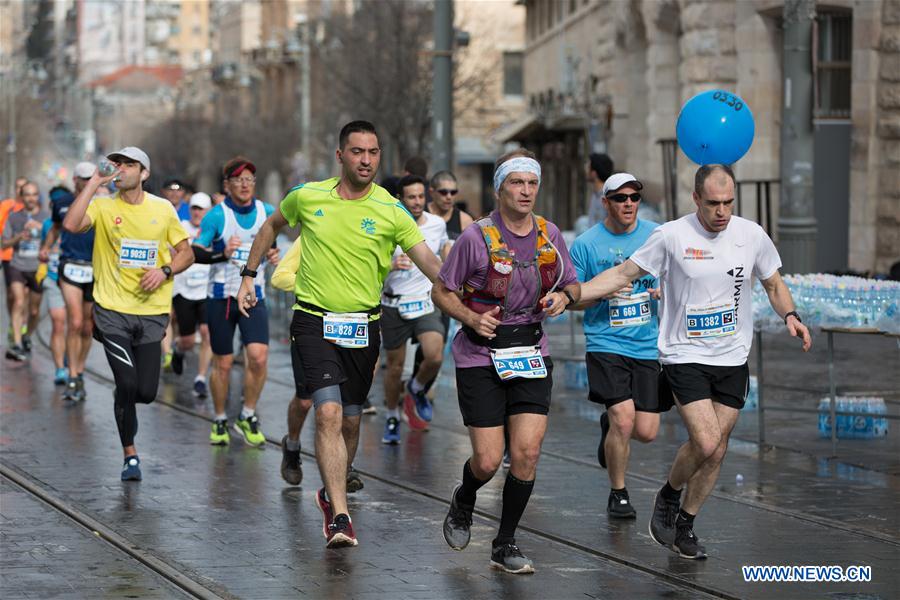 (SP)MIDEAST-JERUSALEM-MARATHON