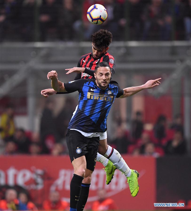 (SP)ITALY-MILAN-SOCCER-SERIE A-AC MILAN VS INTER MILAN