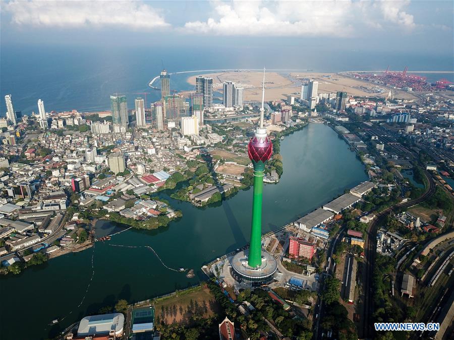 SRI LANKA-COLOMBO-LOTUS TOWER